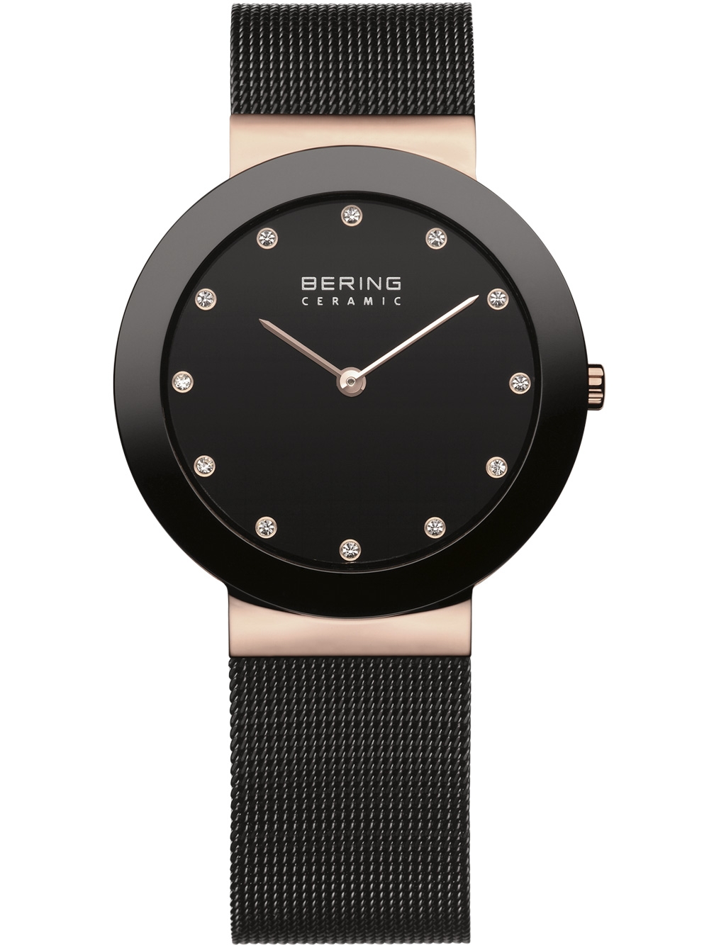 

Часы Bering 11435-166 Ceramic Damen 34mm 5ATM