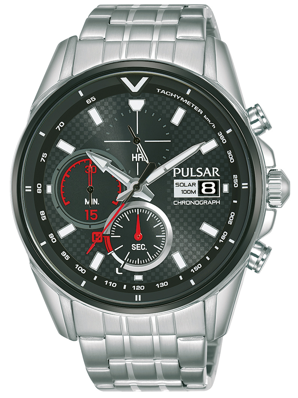 

Часы Pulsar PZ6027X1 Solar Chrono 44mm 10ATM