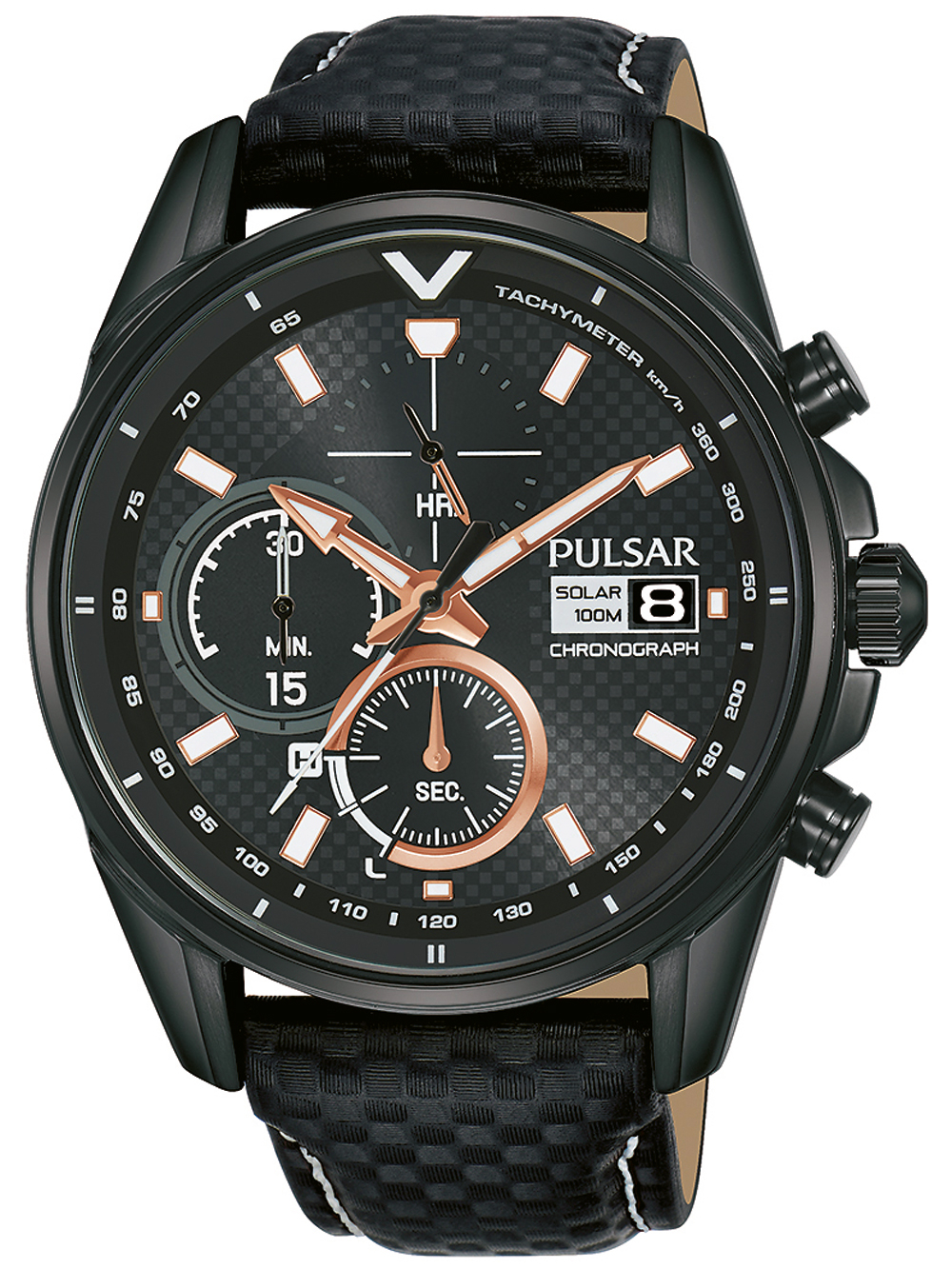 

Часы Pulsar PZ6033X1 Solar Chrono 44mm 10ATM