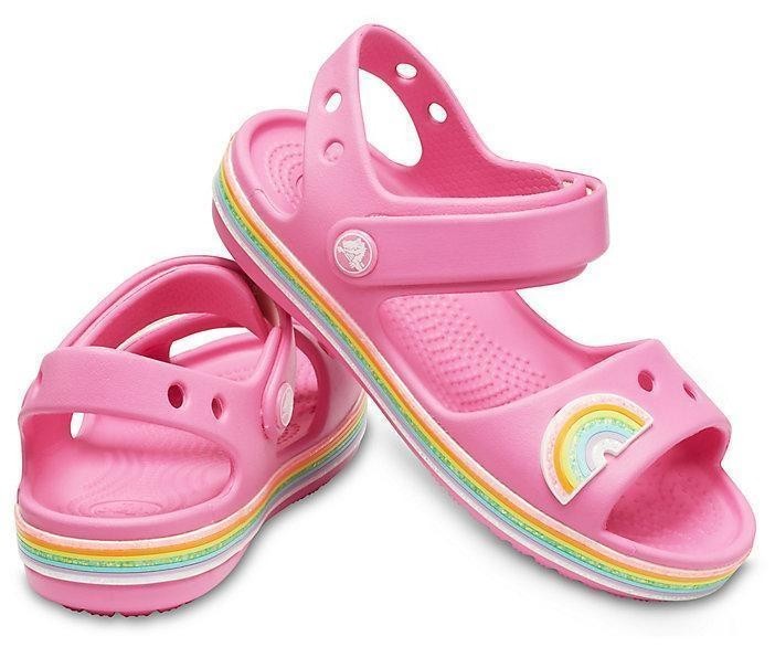 

Сандалии Crocs для девочки C8 24-25 (стелька 14.9 см) розовые