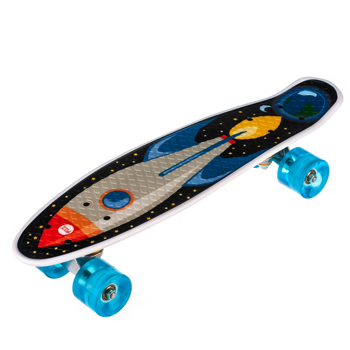 

Пенниборд (Penny Board) Smart Drive со светящимися колесами мод. 209 Ракета