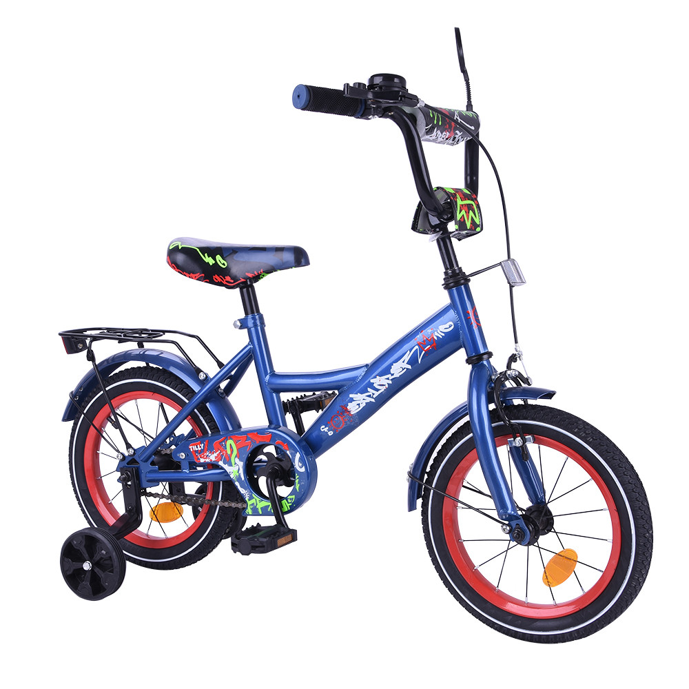 

Велосипед TILLY EXPLORER 14" T-214112 Blue/Red