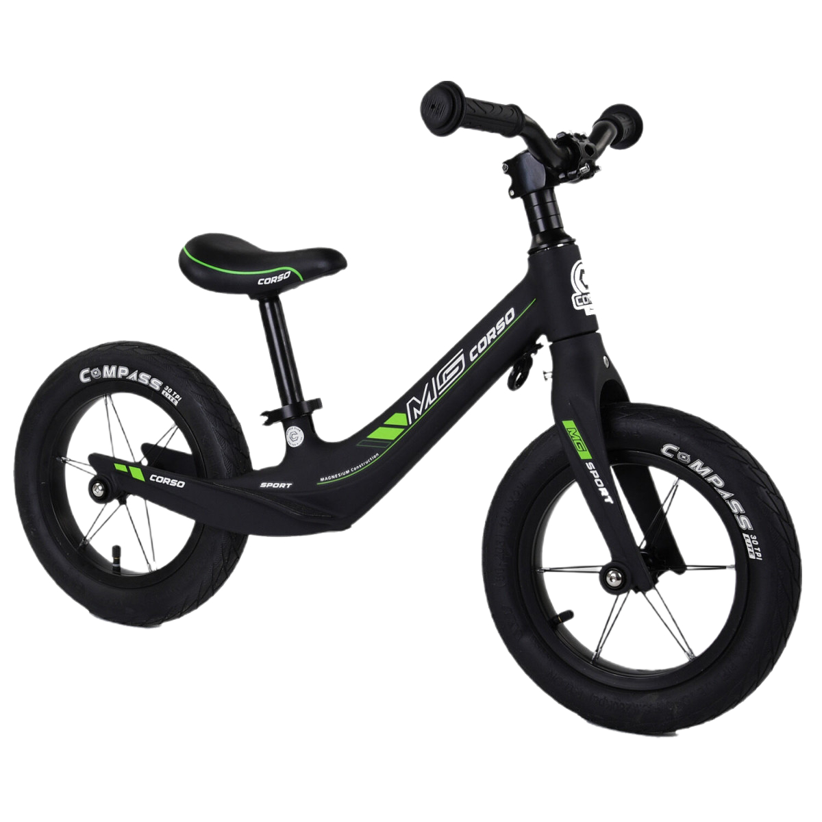 

Беговел CORSO MG Sport 55960 12" Черный