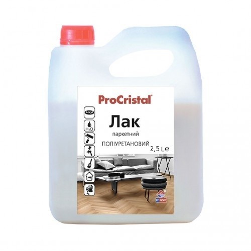 

Лак паркетный полиуритановый Ирком ProCristal Lacquer Panel IР-16 глянец 2,5 л