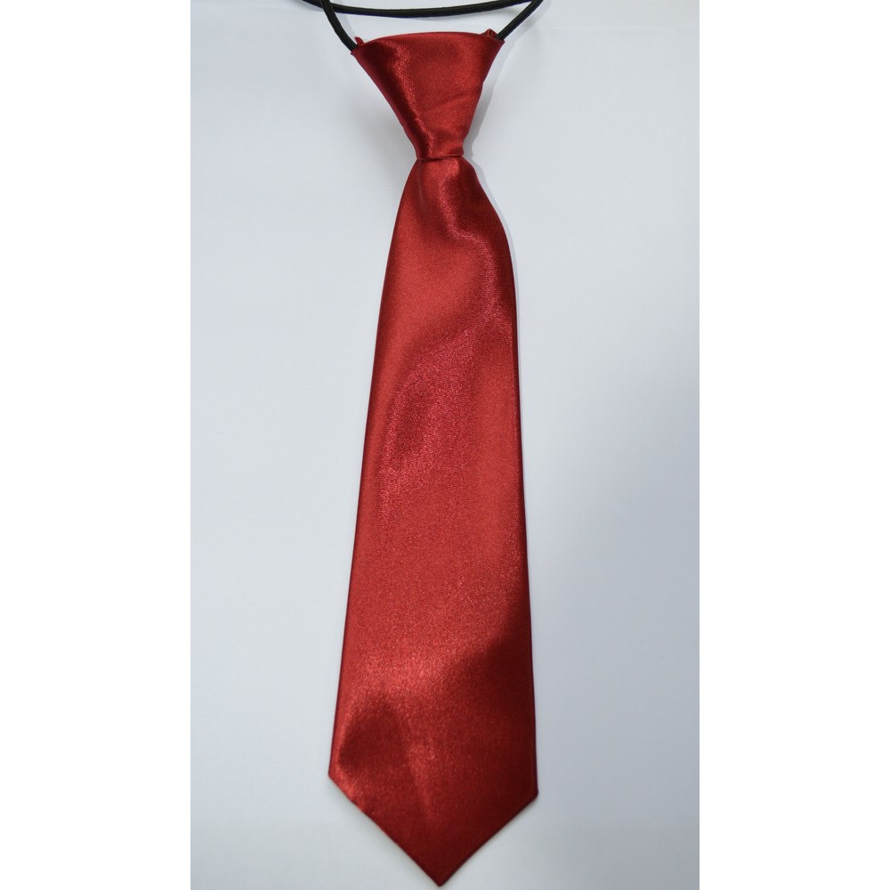 

Галстук Bow Tie House Basic вишневый однотонный 03055
