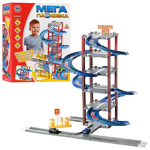 

Гараж "Мега парковка", 6-ти этаж., с машинками, от 3-х лет AToys (922-4)