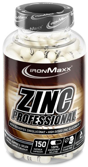 

Минералы IronMaxx Zinc Professional 150 капсул (4260196295246)