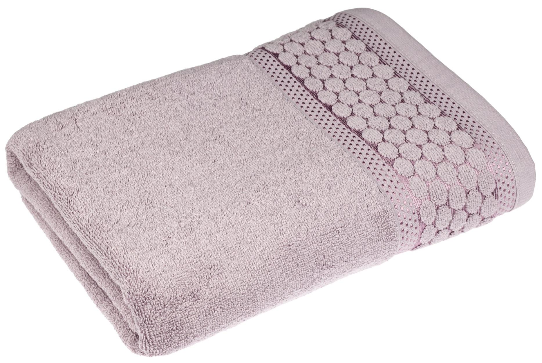 

Махровое полотенце Home Line Мия 162268 70х130 Лиловое