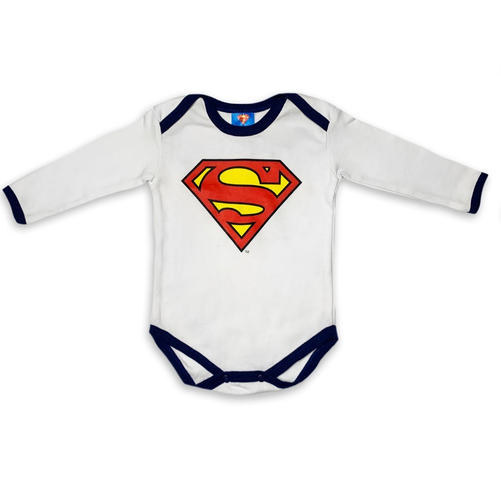 

Боди Cimpa для мальчика с цветным рисунком SuperBaby 68 Белый (2302)