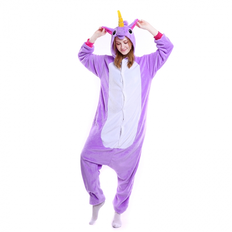 

Пижама Кигуруми MY KIGU Единорог (фиолетовый) L