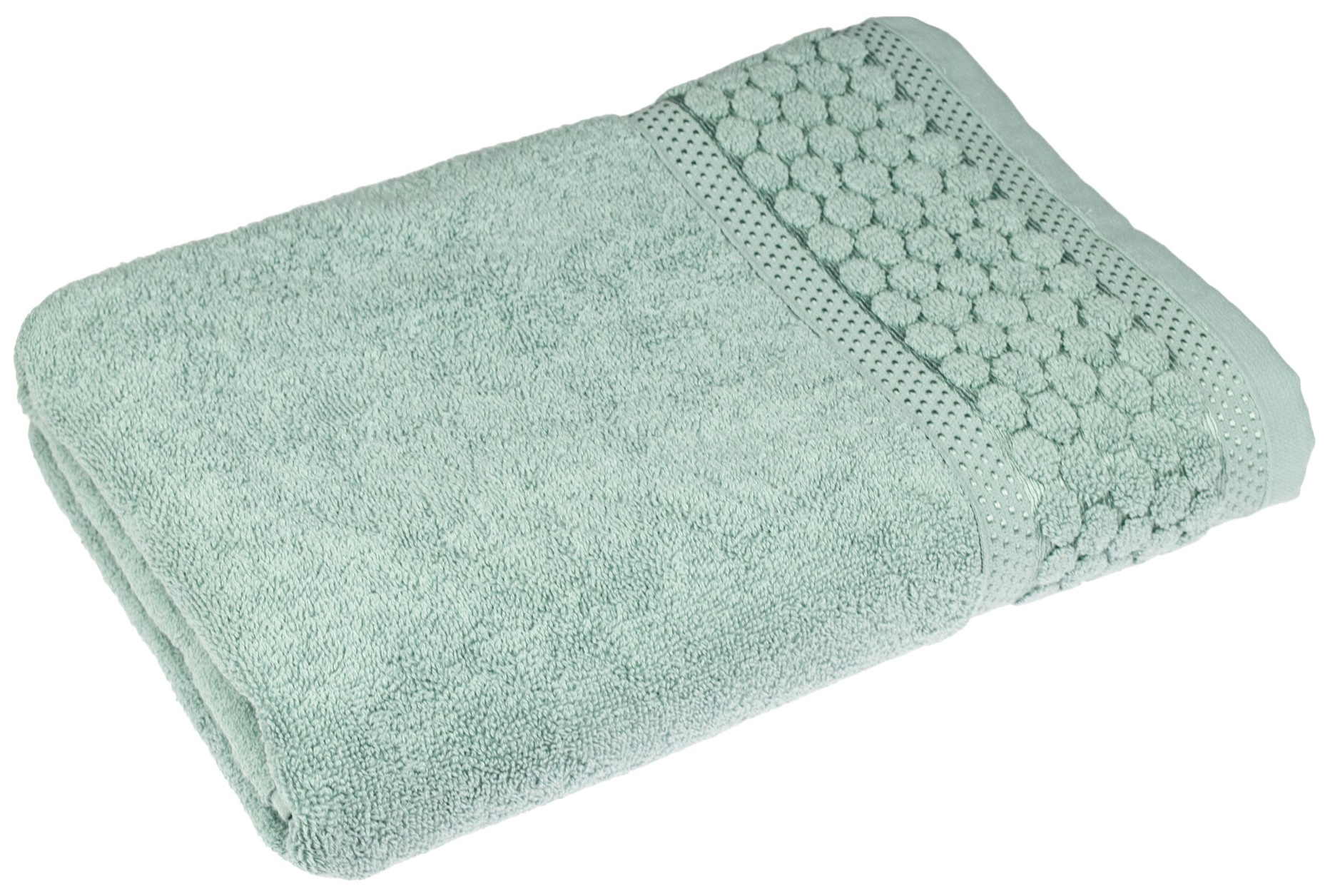 

Махровое полотенце Home Line Мия 162270 70х130 Ментоловое