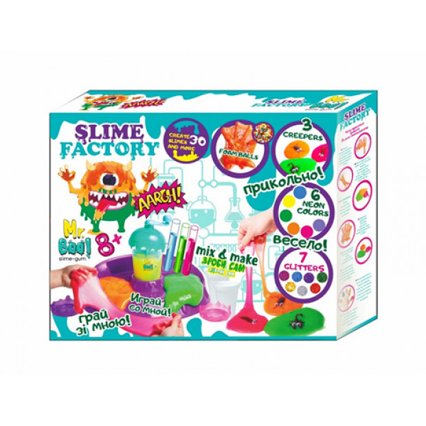 

Набір для експериментів Слайм Фекторі (10)