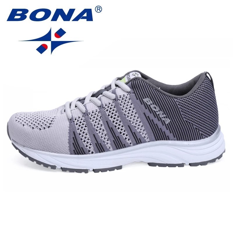 

Кроссовки женские оригинальные Bona 33631 серый текстиль 41р