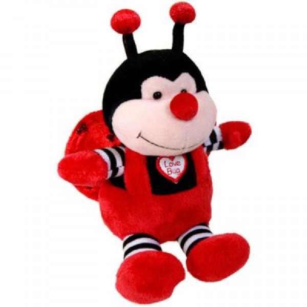 

Мягкая игрушка Aurora Божья коровка сидящая 17 см (40188A)