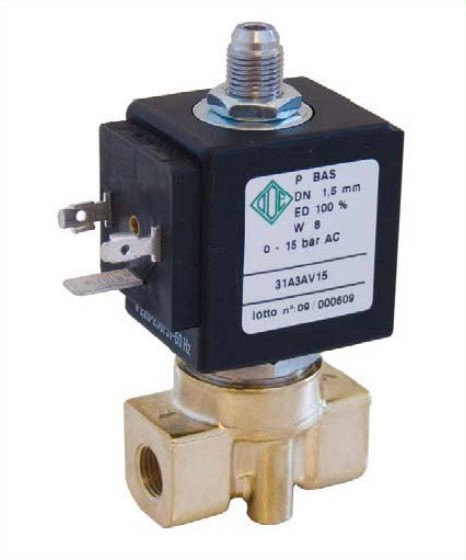 

Электромагнитный клапан ODE 31A2AV20 NC, G 1/4, t= - 10 + 140 °С, (Pmin 0 - Pmax 10 bar), для воды до 90°С, воздух с маслом, бензин, дизтопливо, нефтепродукты