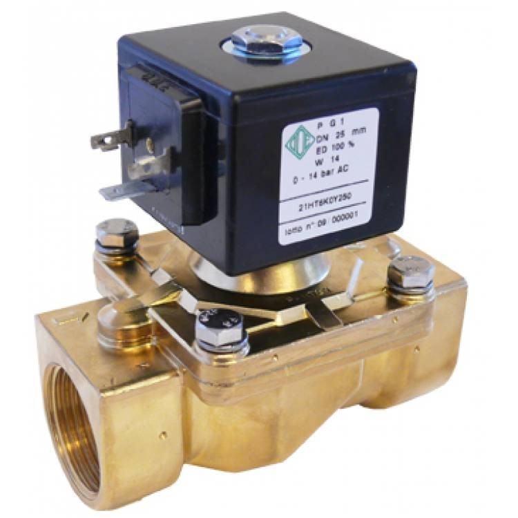 

Электромагнитный клапан ODE 21HF8KOV400 NC, G 1 1/2, t= - 10 + 140 °С, (Pmin 0,2 - Pmax 16 bar), для воды до 90°С, воздух с маслом, бензин, дизтопливо, нефтепродукты