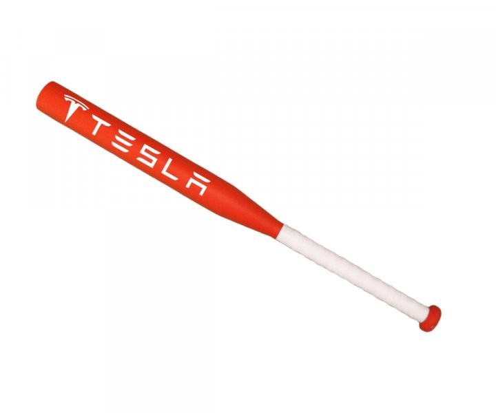 

Бейсбольная бита Avtobita Tesla Красная с белой ручкой + Чехол
