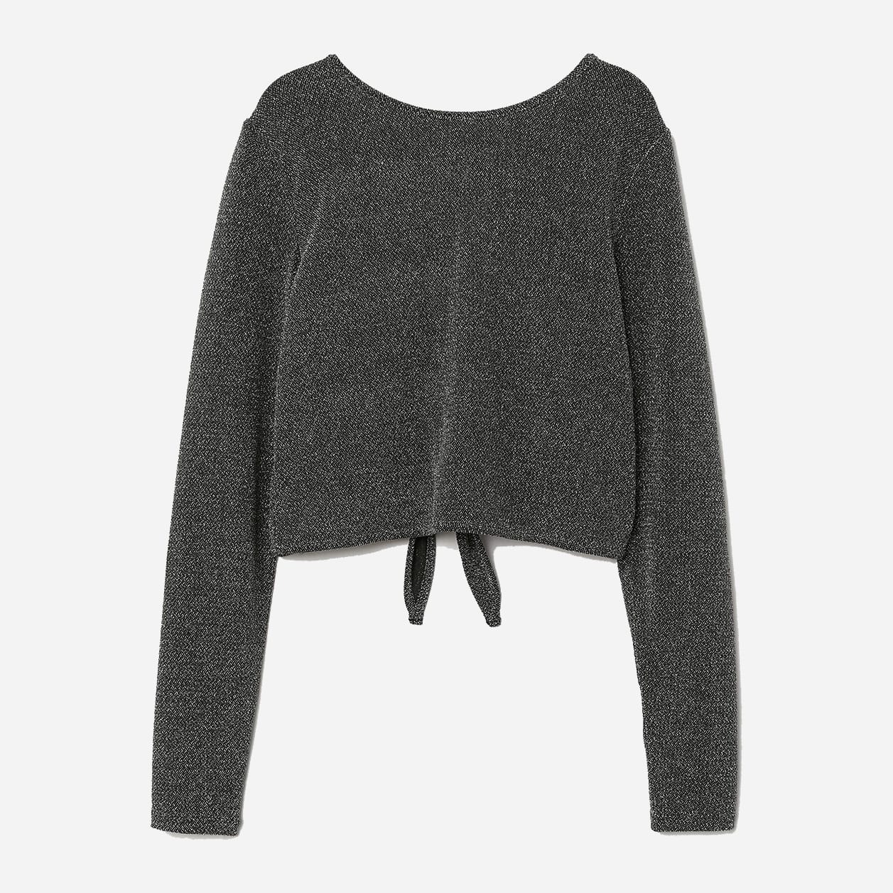 

Блузка H&M 0634775_блест. M Черная