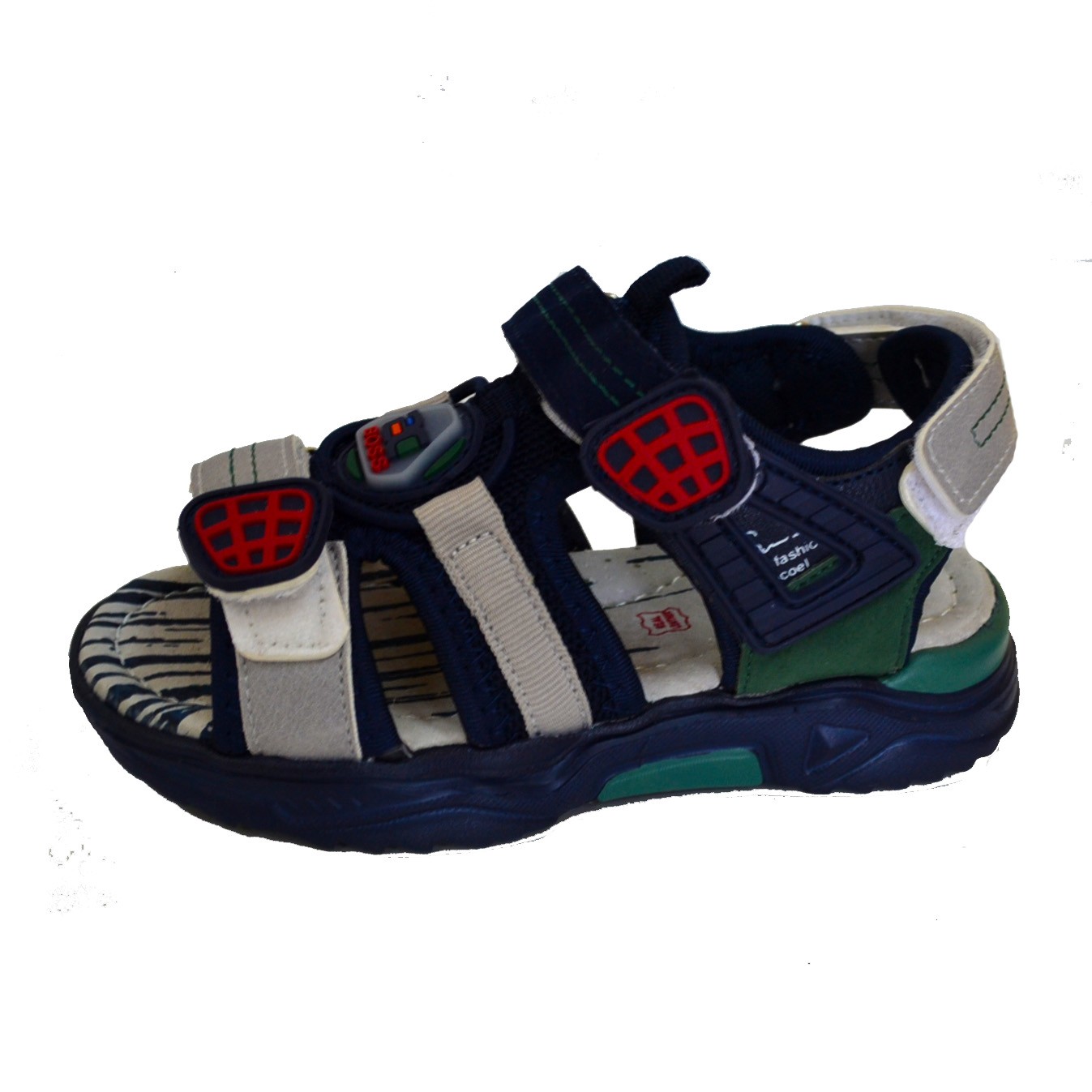 

Босоножки для мальчиков Том.М 7553CGREY-BlUE 31(р)