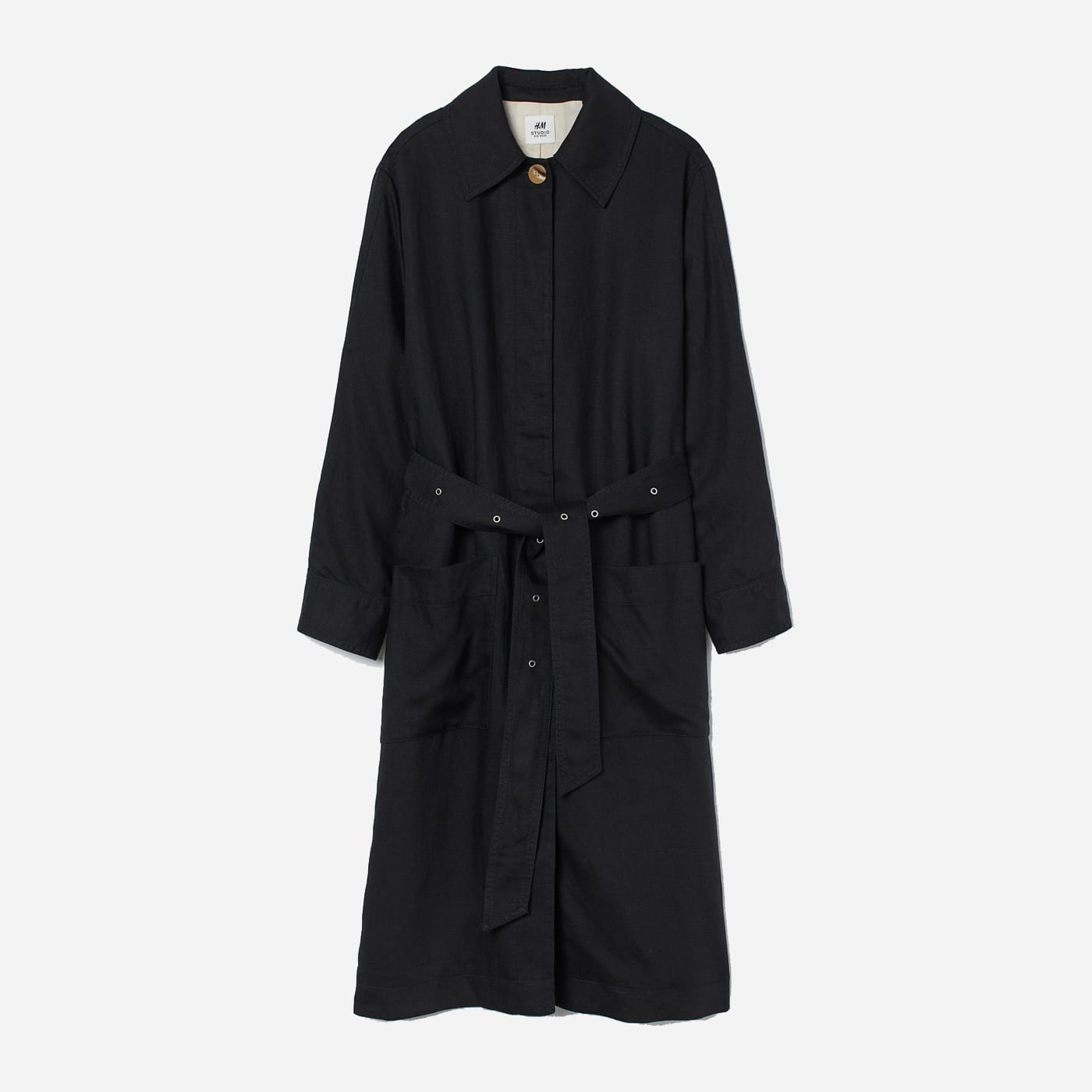 

Пальто H&M Studio 0844101_01 40 Черное
