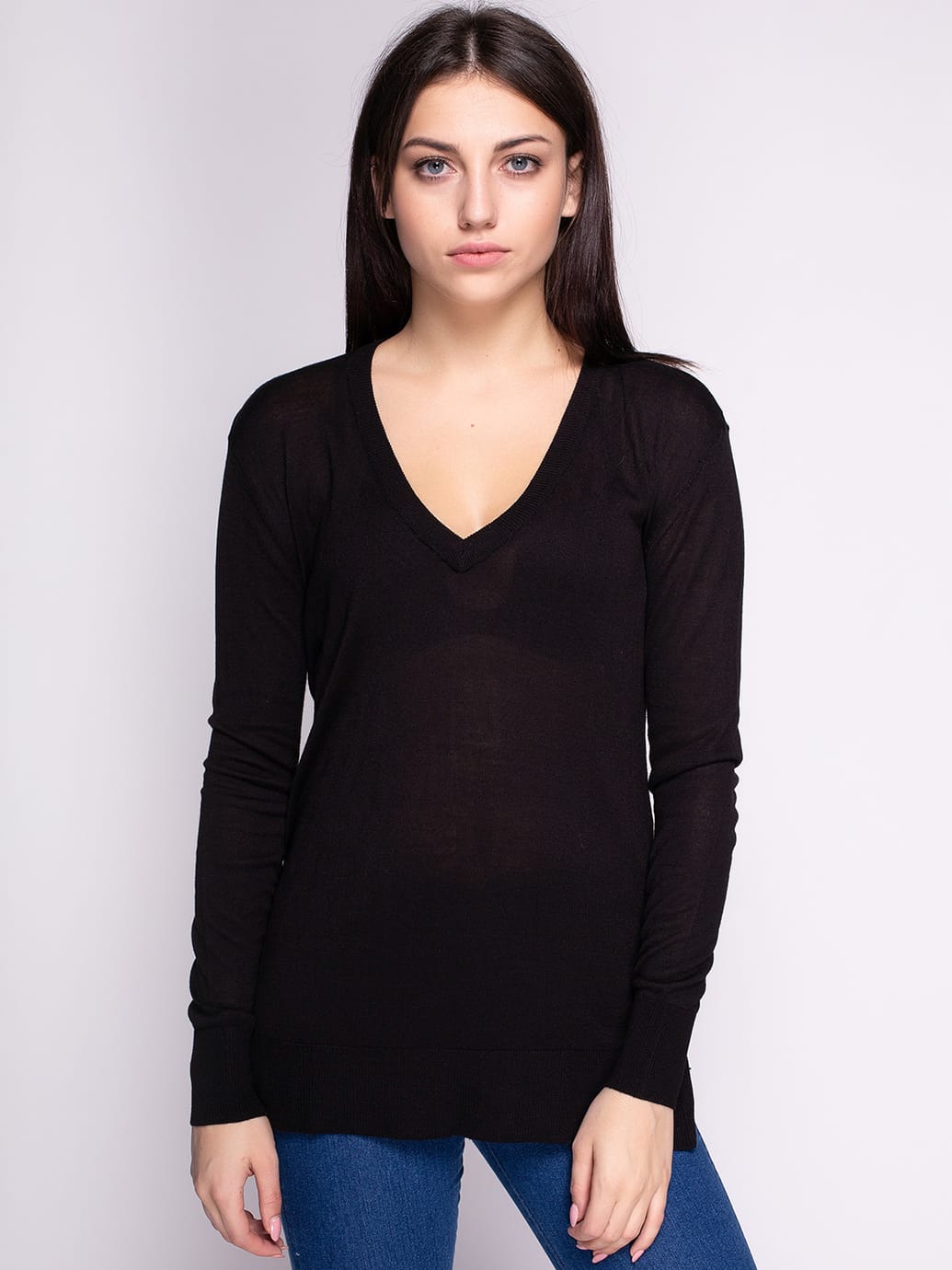 

Пуловер H&M 0489166_черн M Черный