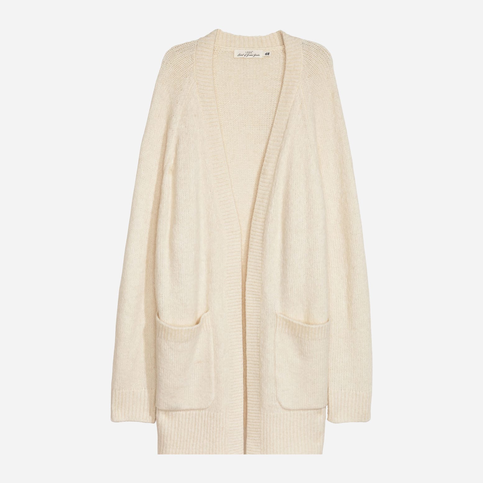 

Кардиган H&M 0488068_бел_01 XS Белый