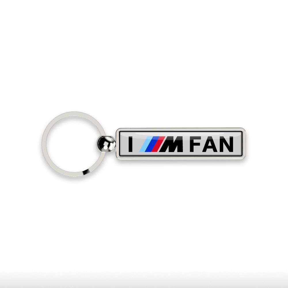 

Брелок для ключей - BMW I’M FAN (СЕРЕБРО)