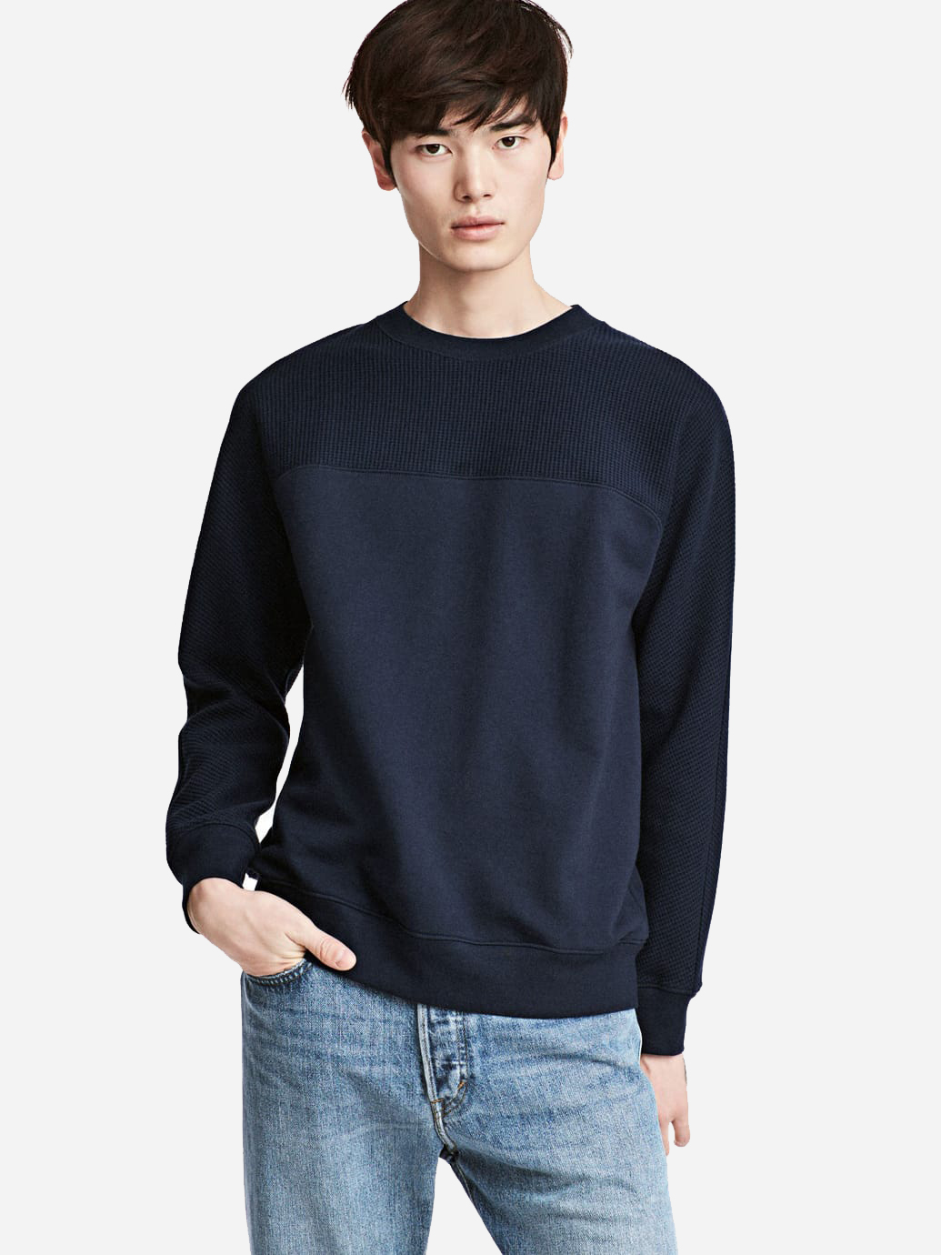 

Свитшот H&M 508239 L Темно-синий