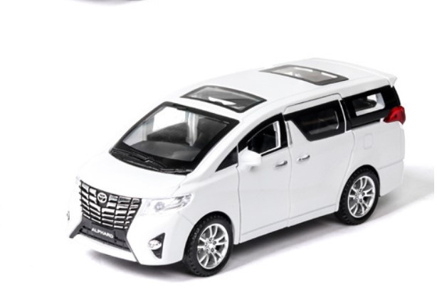 

Модель автомобиля из сплава Alphard детская игрушечная машина 1:32 белая