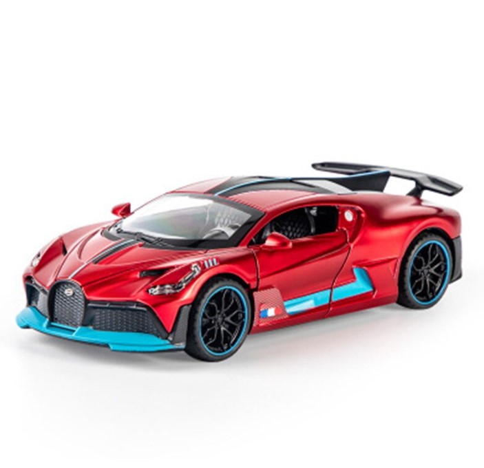 

Модель автомобиля из сплава Bugatti divo 1:32 красный