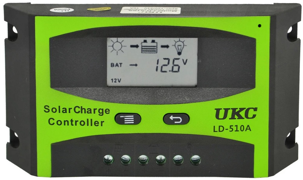 

Контроллер для солнечной панели Ukc LD-510A 10A 2836