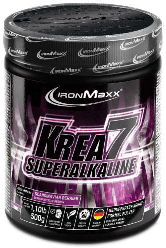 

Креатин IronMaxx Krea7 Superalkaline Powder 500 г Тропический (4260426836652)