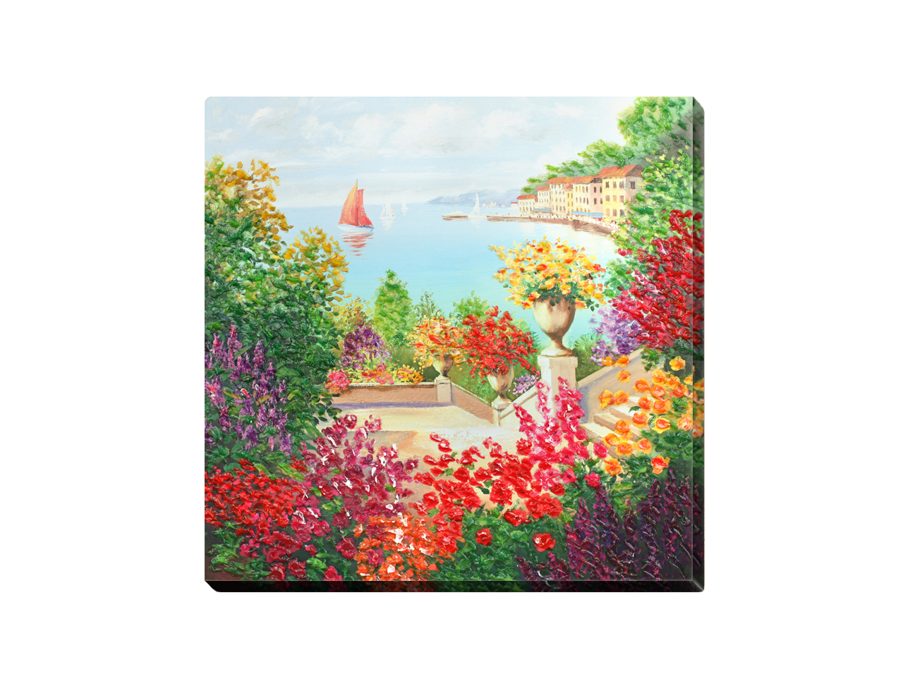 

Картина на холсте SvitArt 3D 55х55 см Si-924