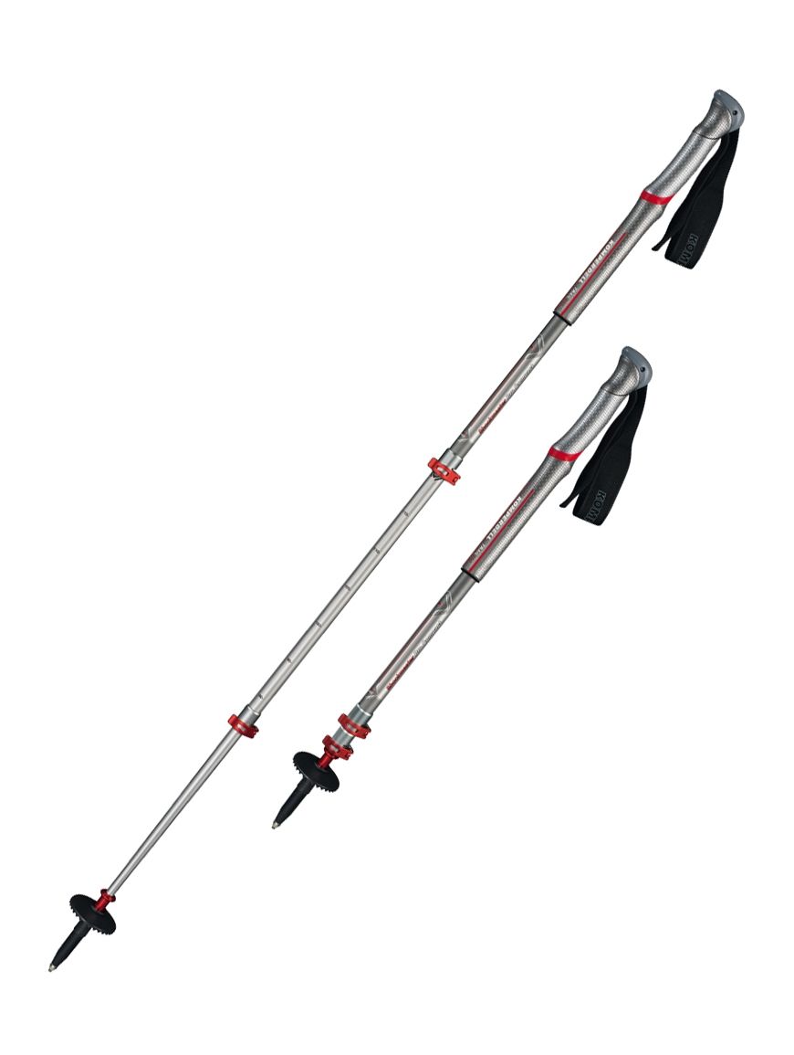

Трекінгові палиці KOMPERDELL Shockmaster Pro Powerlock Compact Silver/Red 90 - 120 cm (1742456-10)