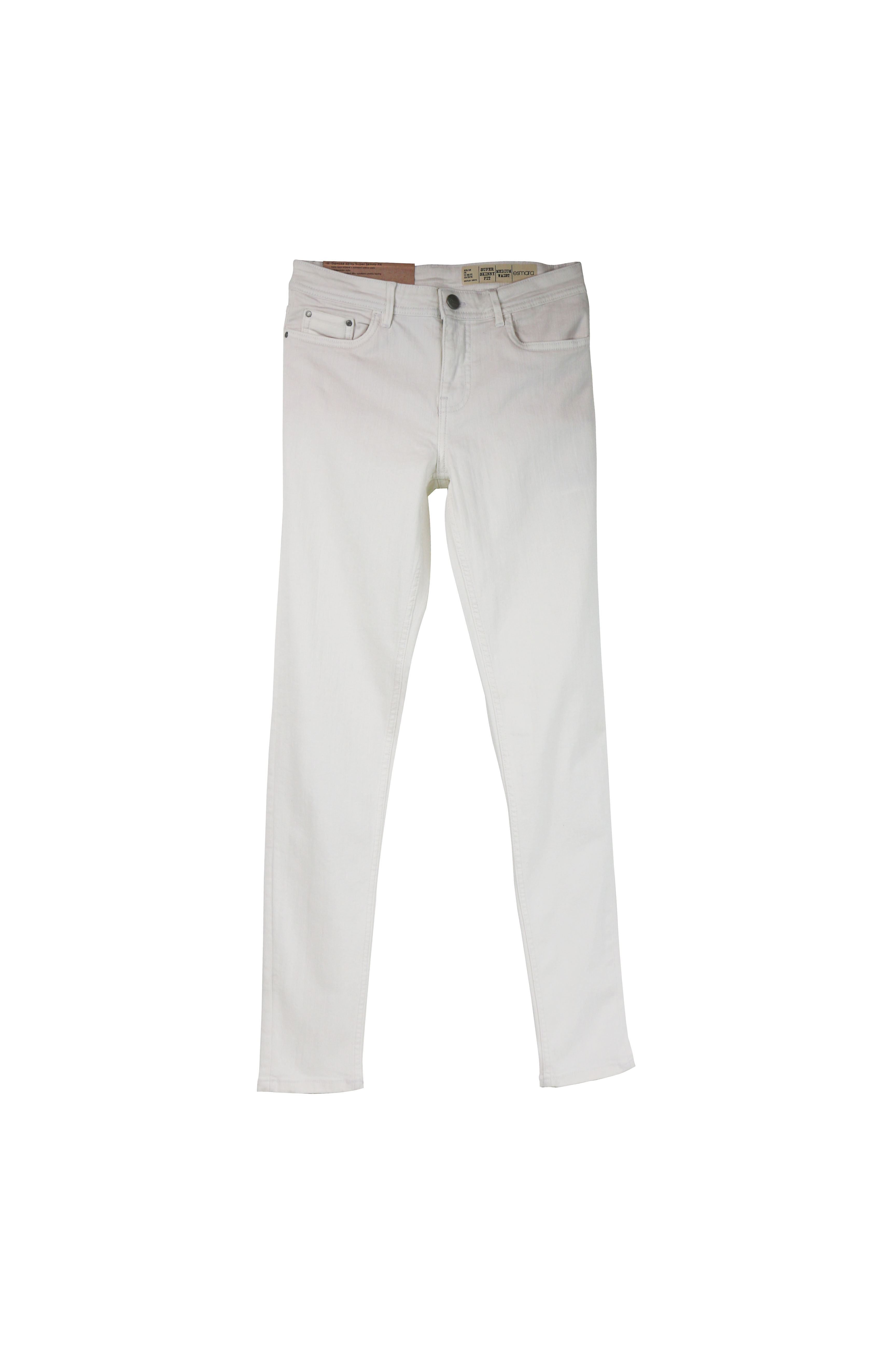 

Джинсы женские skinny-fit ESMARA  белый WE1-110025, Джинсы женские skinny-fit ESMARA 46 белый WE1-110025