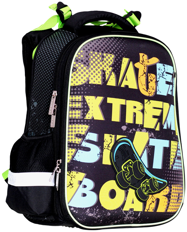 

Рюкзак школьный каркасный CLASS Extreme Skate 2028C 39*28*21см