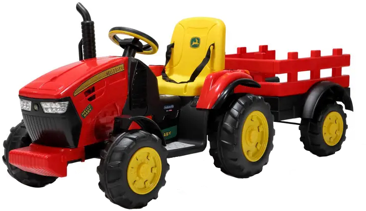 

Электротрактор Kidsauto Farmer с прицепом красный (T990 red)