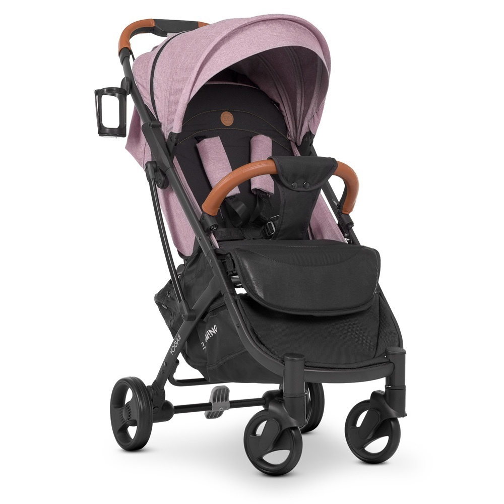 

Прогулочная коляска El Camino Yoga II v.2 Denim Ash Pink (M 3910)