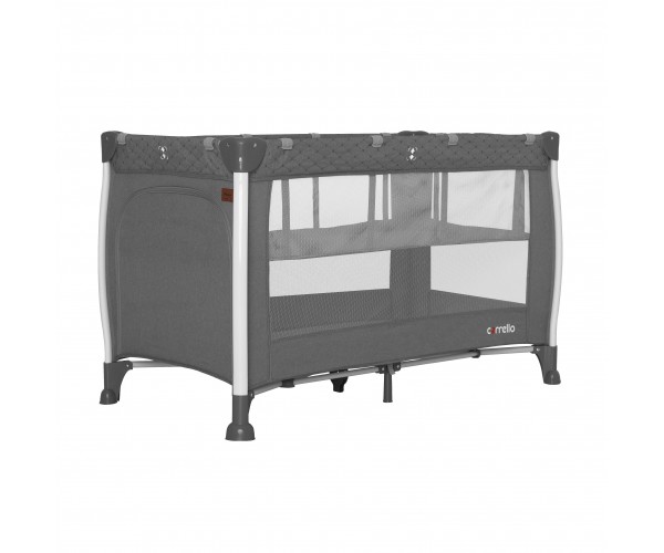 

Манеж-кровать Carrello Polo+ CRL-11606, Темно-серый