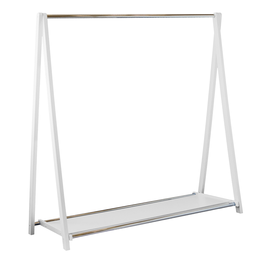 

Вешалка напольная для одежды Fenster Модус 2П Белый 146x150x48,5