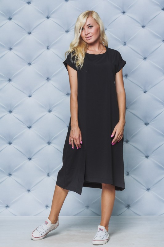 

Fashions • Платье Финелла Fashions 54-58 черный (02280-ве)