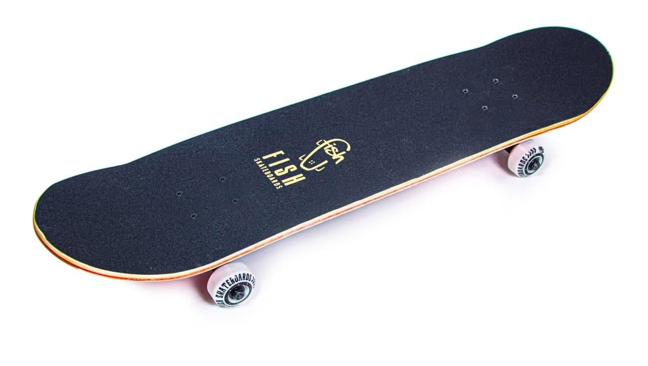 

Скейтборд Fish Skateboard канадский клен 31in Черный/Синий