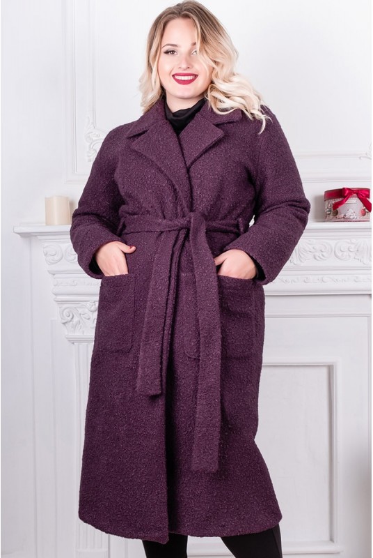 

Fashions • Женское пальто на запах Берлин Fashions  фиолетовый (150-лб, Fashions • Женское пальто на запах Берлин Fashions 50 фиолетовый (150-лб)
