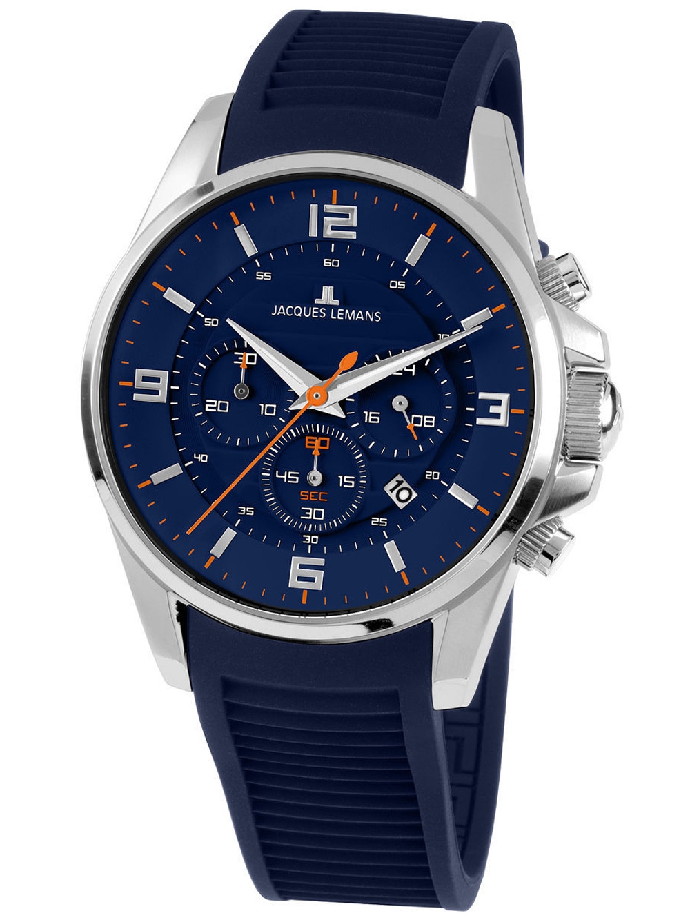 

Часы Jacques Lemans 1-1799C Liverpool Chronograph 44mm 10ATM