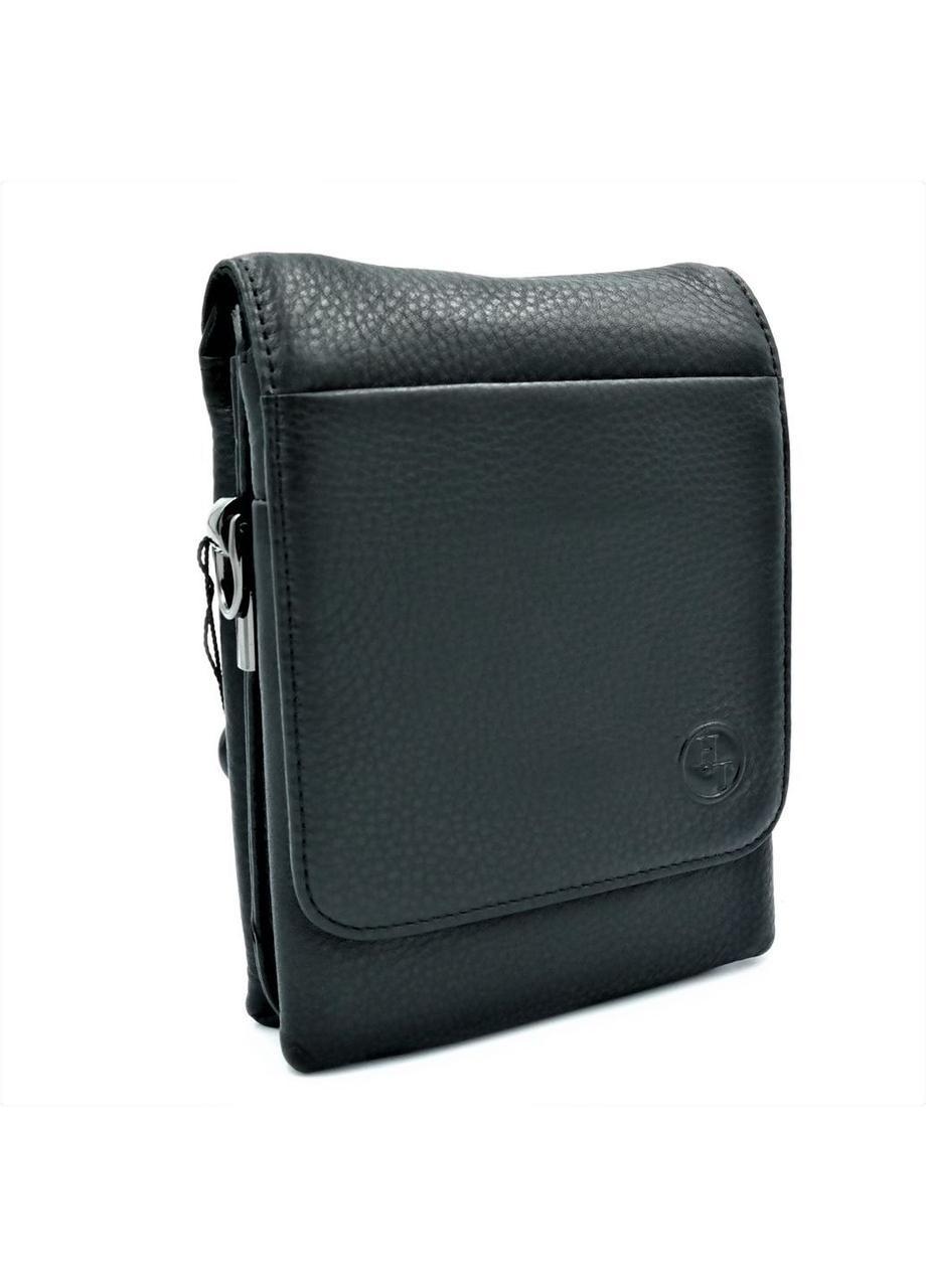 

Мужская кожаная сумка H.T.Leather 17 х 14 х 4 см