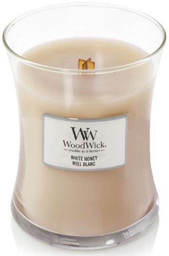 

Свічка ароматична Woodwick Medium White Honey 275 г