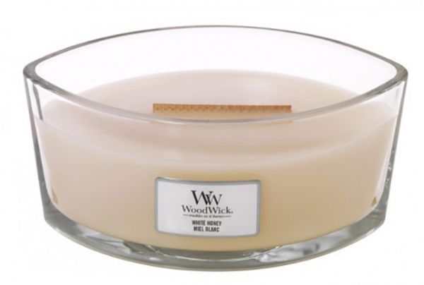 

Свічка ароматична Woodwick Еліпс White Honey 453 г