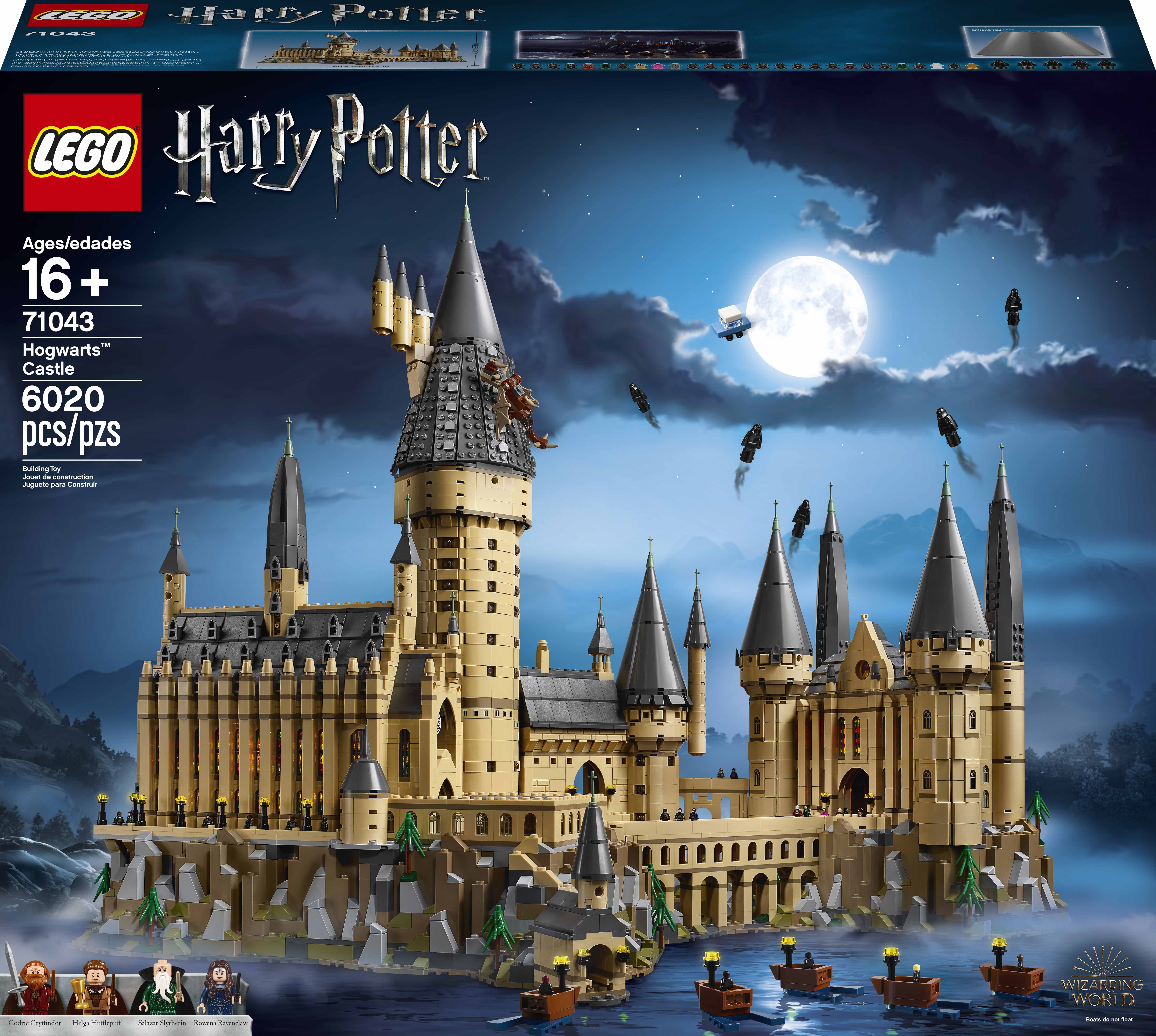 

Конструктор LEGO Harry Potter Замок Хогвартс 6020 деталей (71043) (5702016369434)