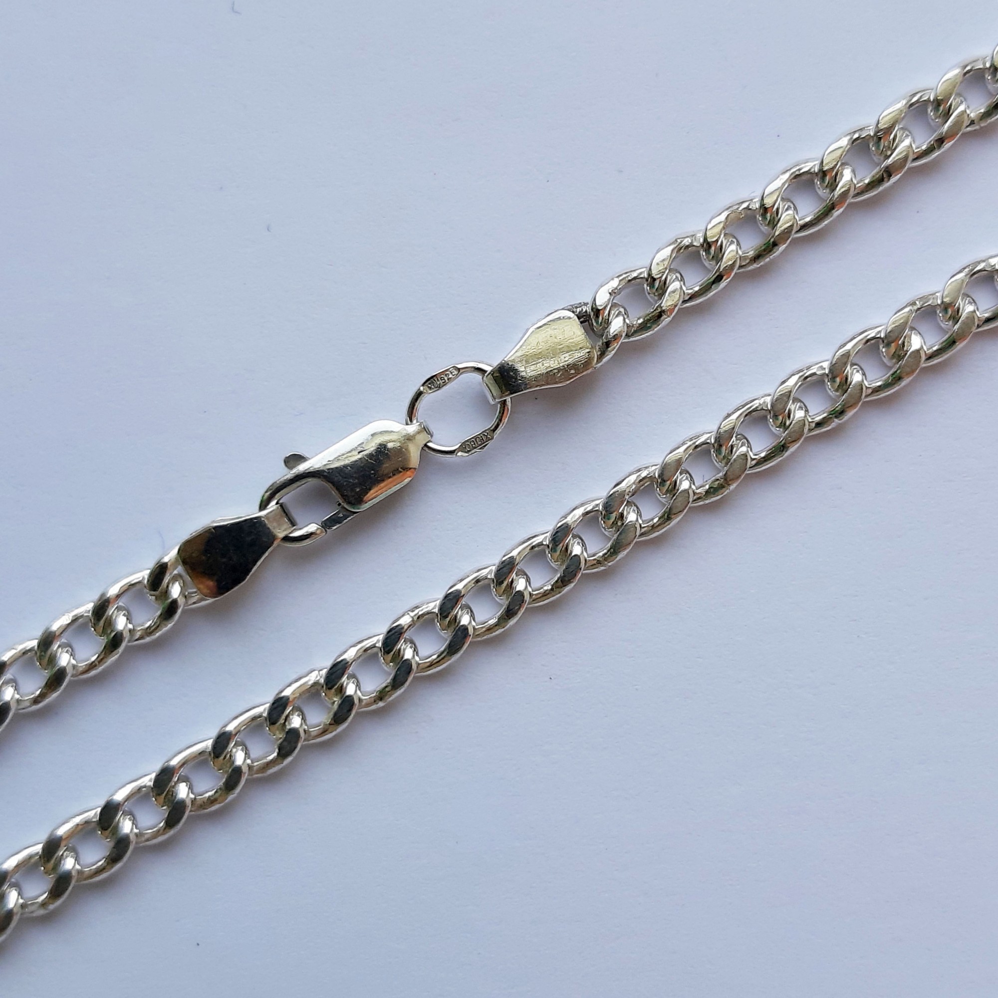 

Серебряная цепочка Панцирь 55см 925 пробы 23,3г