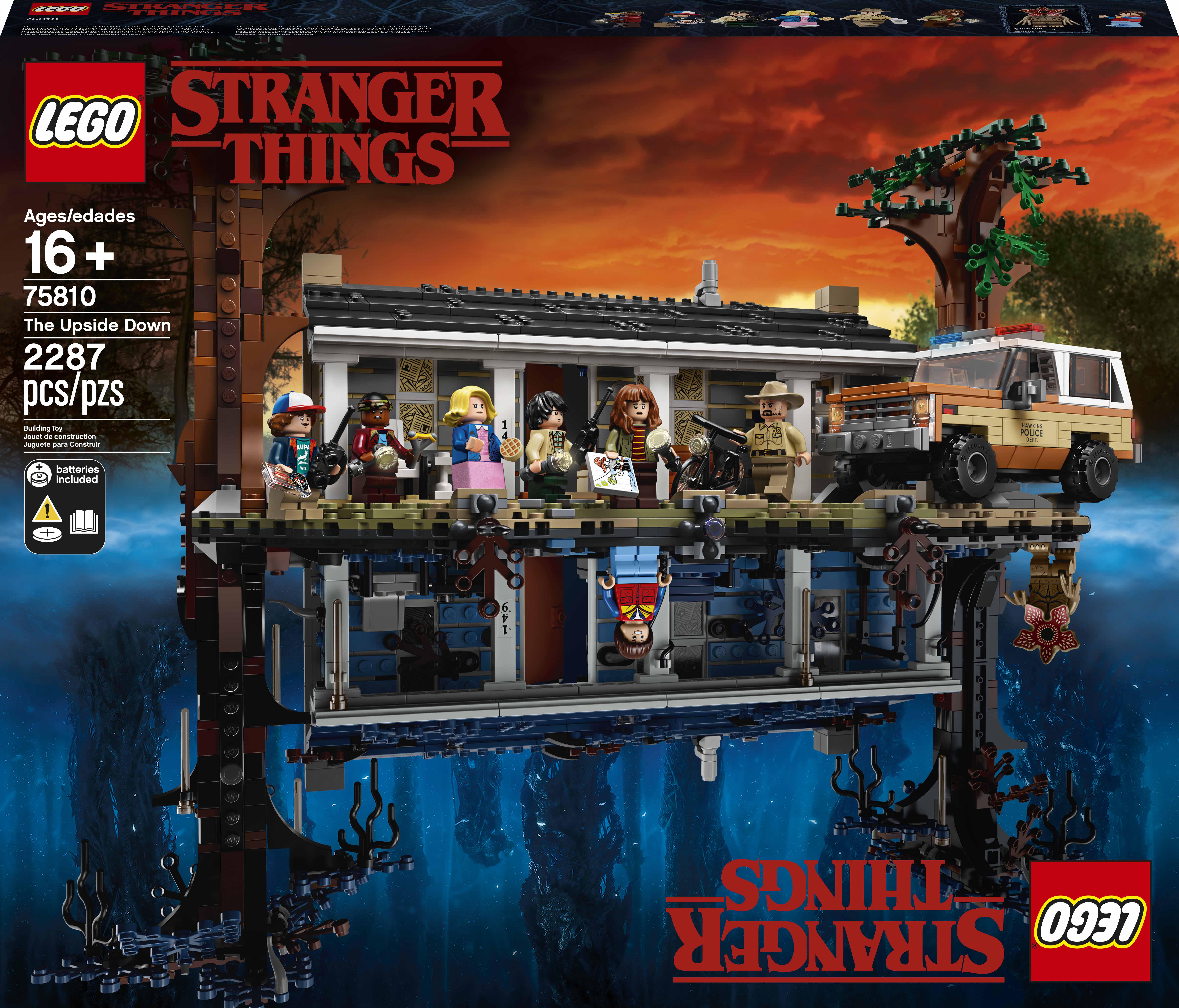 

Конструктор LEGO Stranger Things 2019 По ту сторону 2287 деталей (75810)